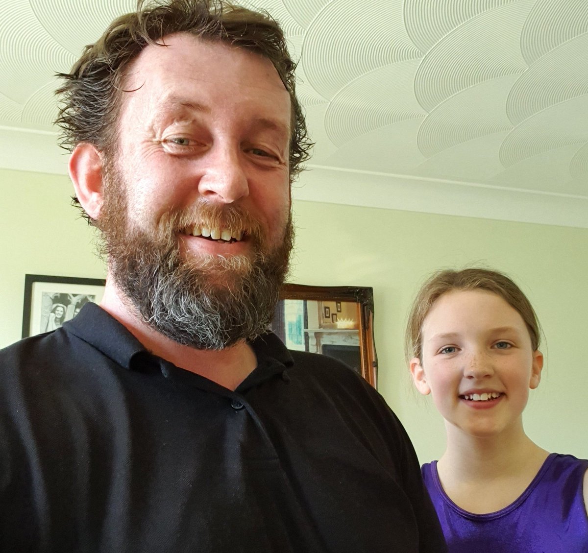 ajelletson's tweet photo. @thebodycoach just done your Wednesday workout with my daughter. That was ace and just hard enough. #sweating https://t.co/NrWjxFsKrE