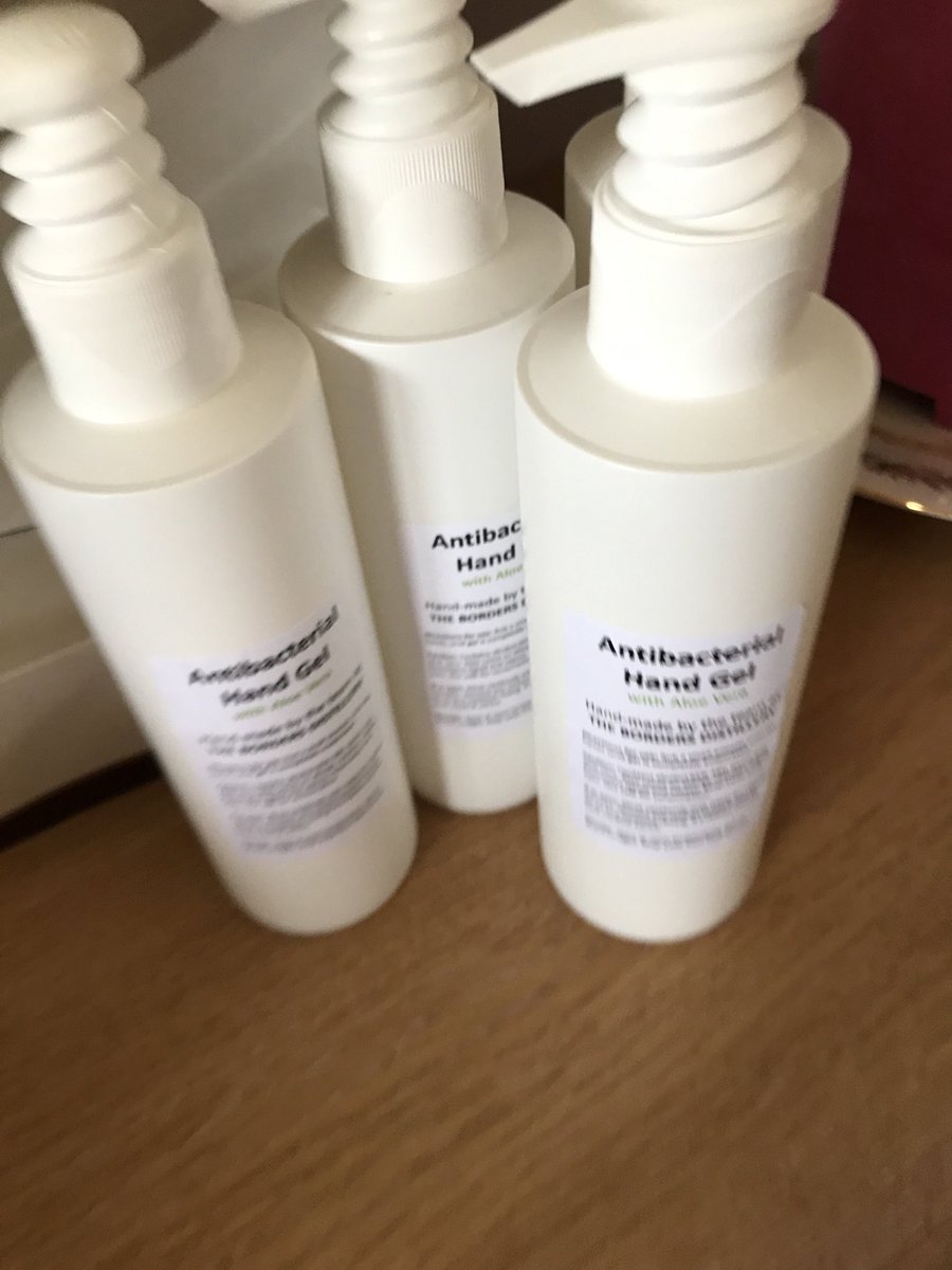 janeeedouglas's tweet photo. Borders Distillery donate Hand Gel free. Big thank you 😊👏👏💕👍👍👍 https://t.co/7UimhNtoPo