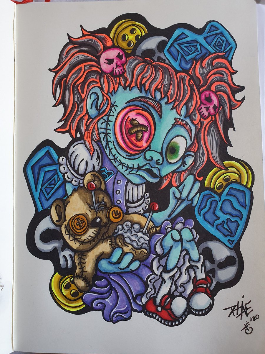 Dr_zero31's tweet photo. @artezaofficial #arteza #alcoholmarkers #everblend #newschool #ArtistOnTwitter #ArtistOnTwitter #artwork https://t.co/c6rM39FPgo