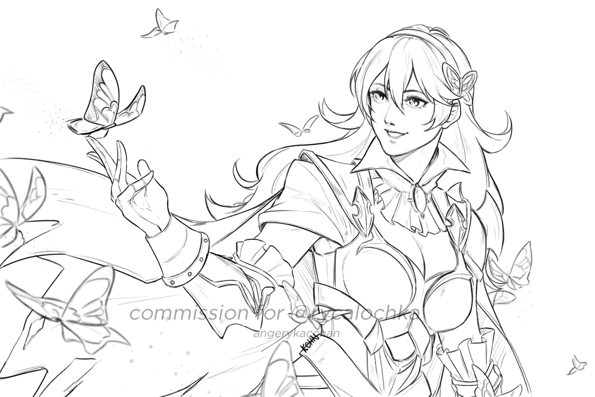 c'est moi la star!-
wait wrong girl ahahaha it's female Corrin!
(and thanks for watching the stream while i was doing this!)
commission for @rycalochka~