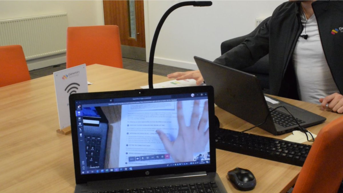ElementaryAV's tweet photo. 👀A classroom visualiser is a perfect tool for distance learning - present lessons to your learners using a laptop, a visualiser and screenshare tech - here's how:

https://t.co/PIDc29gUYQ

#visualiser #classroom #remotelearning #coronavirus https://t.co/42majQ7S31