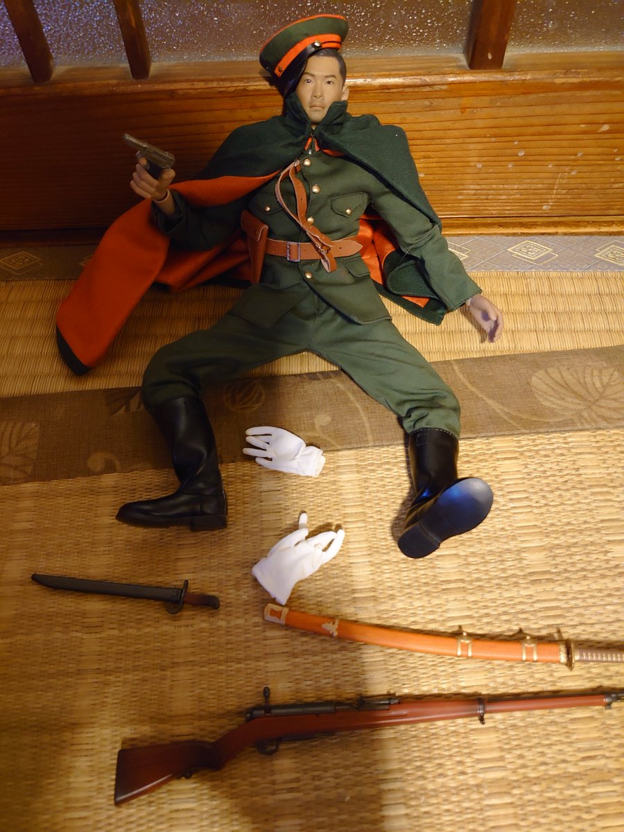 今日は我が家に #大日本帝国陸軍 #藤田剛 #特務曹長 がやってきた