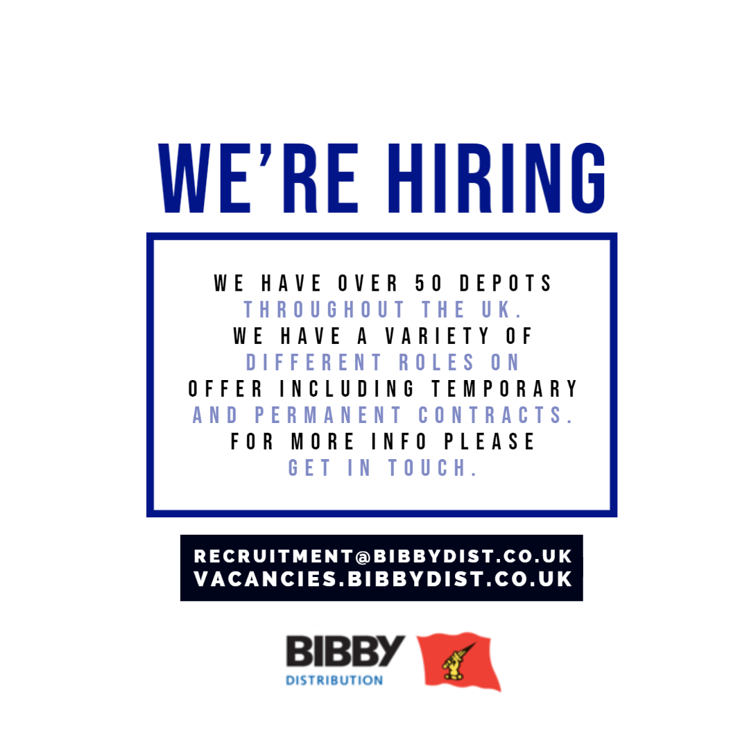 BDL are working continuously to support our customers during these challenging times. With operations throughout the UK we have a variety of roles available, from temporary to permanent positions. For more info on all roles visit our careers site:careers.bibbydist.co.uk/bibbydist/sear…