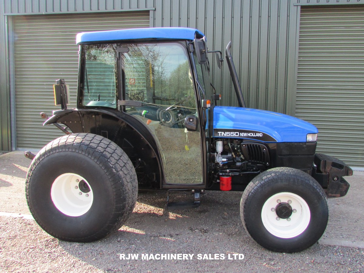 New Holland TN55D tractor, 2002 ~ 7443 hours, 3 cylinder diesel engine, 50hp. 01480 213322
#rjw #newholland