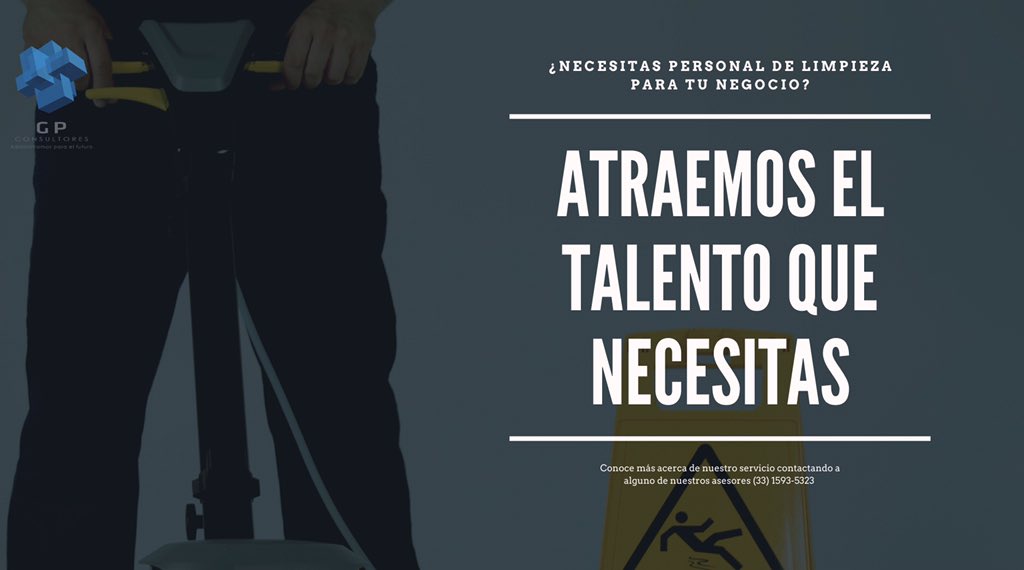 GP_CONSULTOR's tweet photo. ¡En GP cubrimos todas tus vacantes!

Desde puestos operativos hasta nivel dirección.

Contáctanos para más información 
(33) 1593-5323 Lic. Anaís Carreón https://t.co/twsyuQ7edw