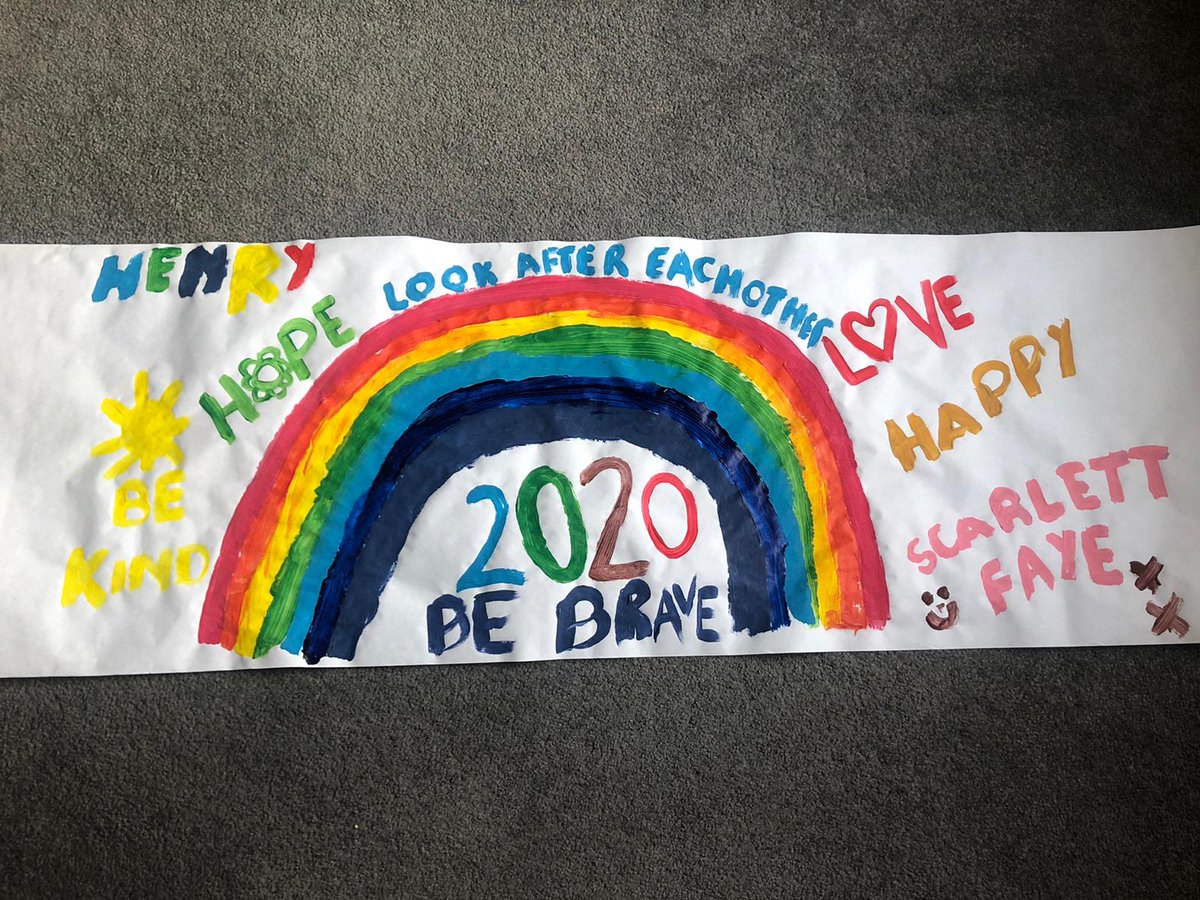syptweet's tweet photo. Morning Tweeters!

For anyone who needs a smile this morning, we thought we'd pass on these lovely messages which have been sent in to our officers. One is courtesy of Henry (aged 11) and Scarlett (aged 8) and the other, is a note from Harry (aged 7). Please #StayAtHome today. https://t.co/SMLnyta6uu