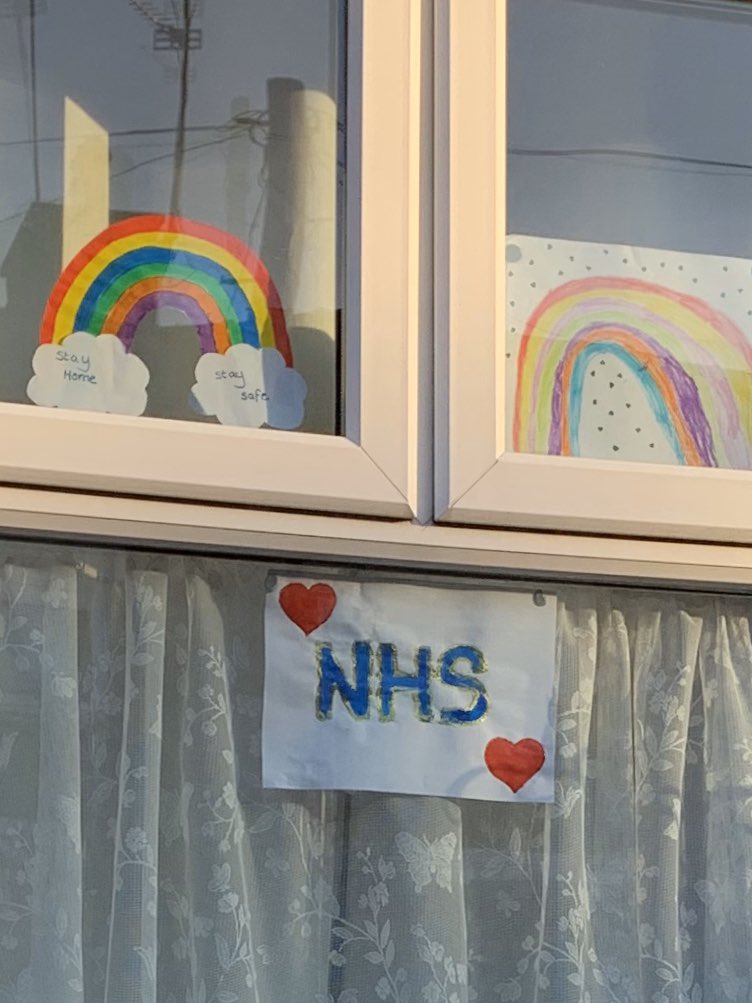 JoJacko74's tweet image. Cheered me up on my way to work thus morning #proudtoworkfortheNHS