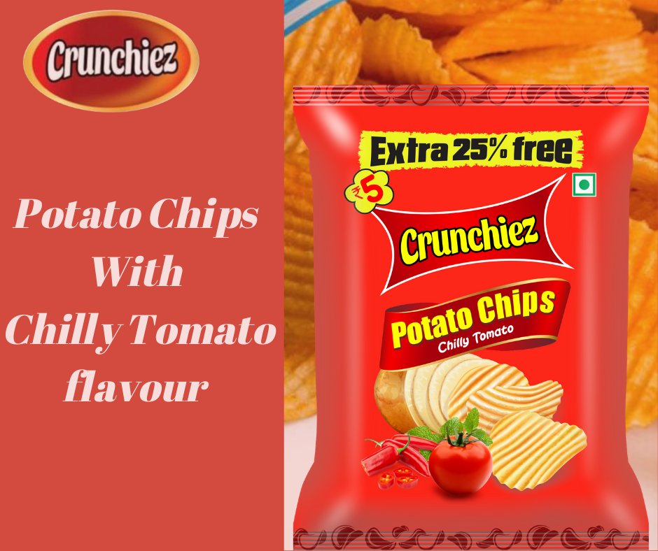 crunchiezchips's tweet photo. Potato chips with tomato chilly flavour are a healthy and traditional potato chip and this chips is very interesting and yummy chips. Order now 9886138779
#crunchiezchips #potatochips #yummy #crunchiez #southIndia #snack #tomatochilly https://t.co/ANnAu9h1PR