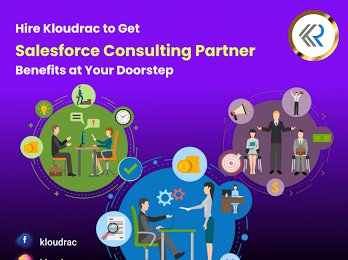 Hire Kloudrac to Get #Salesforce #ConsultingPartner Benefits at Your Doorstep 
Kloudrac is an award-winning Salesforce Gold Partner with expert consulting in all clouds: Commerce, Marketing, Sales, Service etc. 
So, Request a free Demo now at kloudrac.com/salesforce/