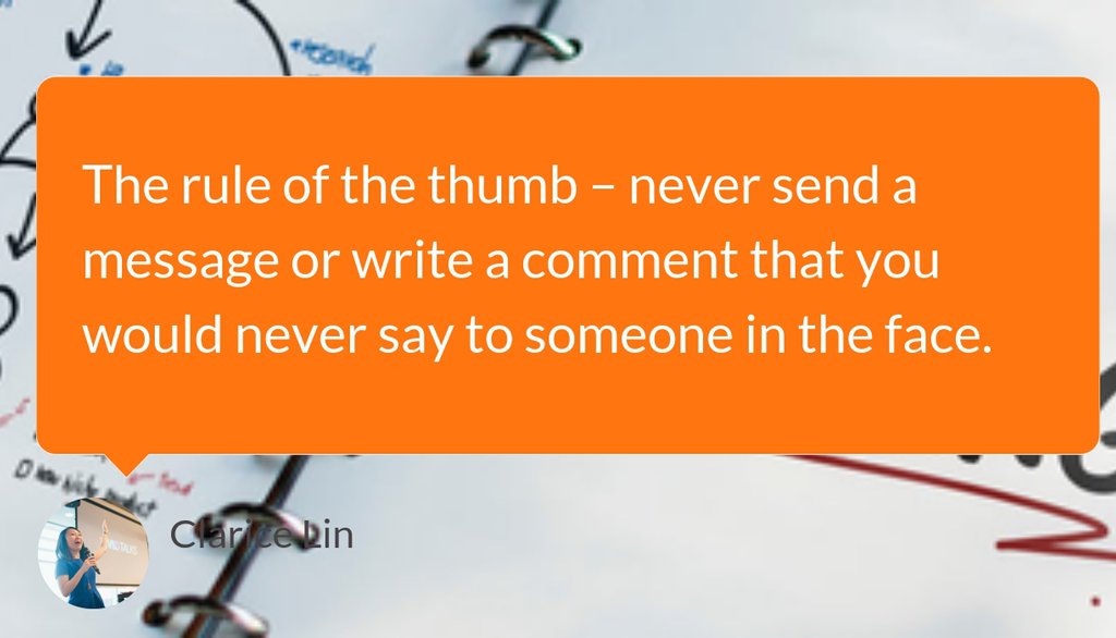 iamclaricelin's tweet photo. "If you don't know a person and you disagree with their opinion, don't be rude." https://t.co/EDM3aJc1Ey #Leadgeneration #Claricelin #LinkedIn https://t.co/lF88OWw7lK
