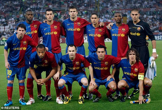 Barcelona was extremely successful from 2005- 2011 with the likes of Ronaldinho, Eto, Iniesta, Xavi, Ibra, and Messi formed the golden era of Barcelona. With Guardiola at the helm, Barca won numerous trophies including La Liga, Champions League, Copa Del Rey and more.