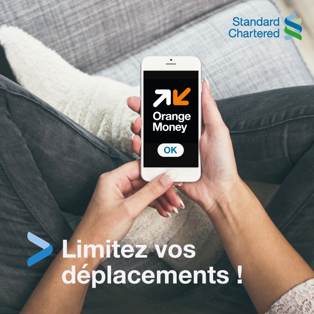 StanChartCI's tweet image. Pas besoin de vous rendre à la banque. 
Alimentez votre compte de chez vous, grâce à votre compte mobile money. 
Composez le #144*14# et suivez les étapes.