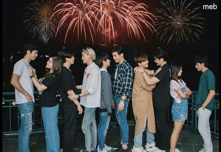 a thousand fireworks lit up my heart when i found you!  #UWMALastingPromise #UWMAseries  #RedThread  #DeanPharm  #OhmFluke  #KornIn  #KaoEarth  #WinTeam  #BounPrem