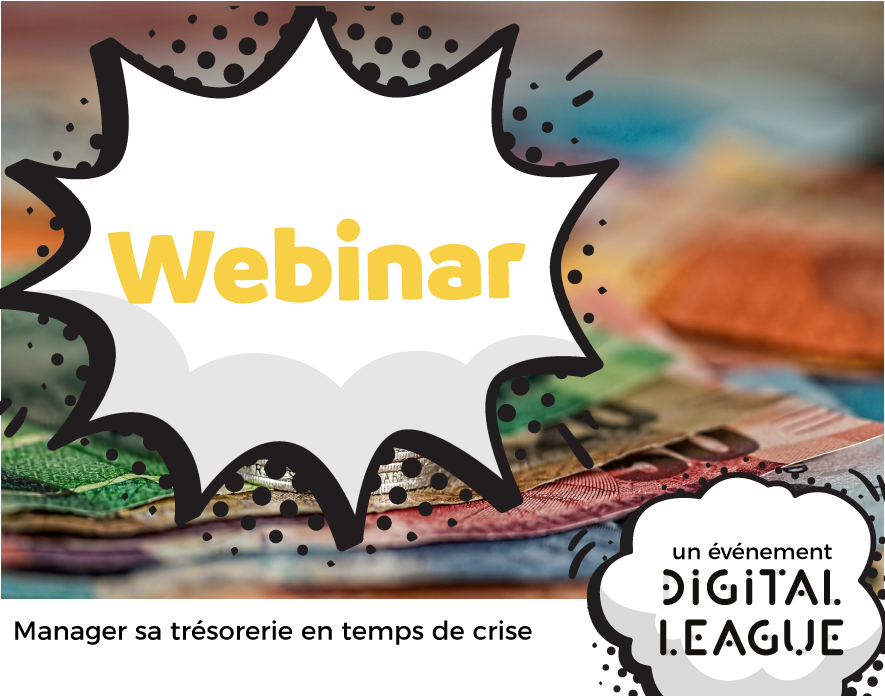 [Webinar] Manager sa trésorerie en temps de crise
On fait le point avec nos experts le 26.03 à 11h pour parler
ℹ️Mesure / Mise en oeuvre
🚨Comptabilité, fiscale, bancaire : les actions à mettre en place
❓Q&amp;A sur vos problématiques et solutions pratiques
👉digital-league.org/blog/events/we…