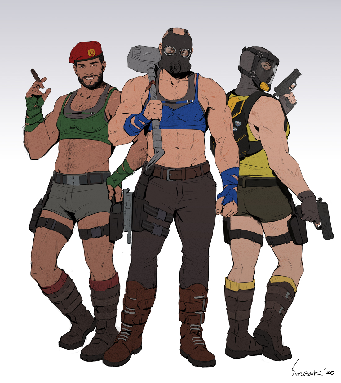 Sunshine Kim🌈 on X: Rainbow team is giving us super tactical outfits  lately, such as tactical leggings, tactical bra, and tactical hotshorts. I  thought these should be just universal skins for every