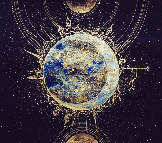 「earth (planet) moon」 illustration images(Oldest)