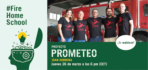 PauCostaF's tweet photo. 🎒🔥#FireHomeSchool 🏡 #JoanHerrera nos hablará 🗓️Mañana, jueves 26 de marzo🕕a las 6 pm
de #Prometeo, el proyecto 🏆galardonado por #CallForCode2019 🌍Global Winner! La primera serie de #Webinars para este #Confinamiento por el #COVID2019 https://t.co/eg47kBZA3d