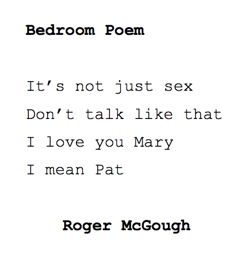 23 Bedroom Poem by Roger McGough  #PandemicPoems https://soundcloud.com/user-115260978/23-bedroom-poem-by-roger-mcgough