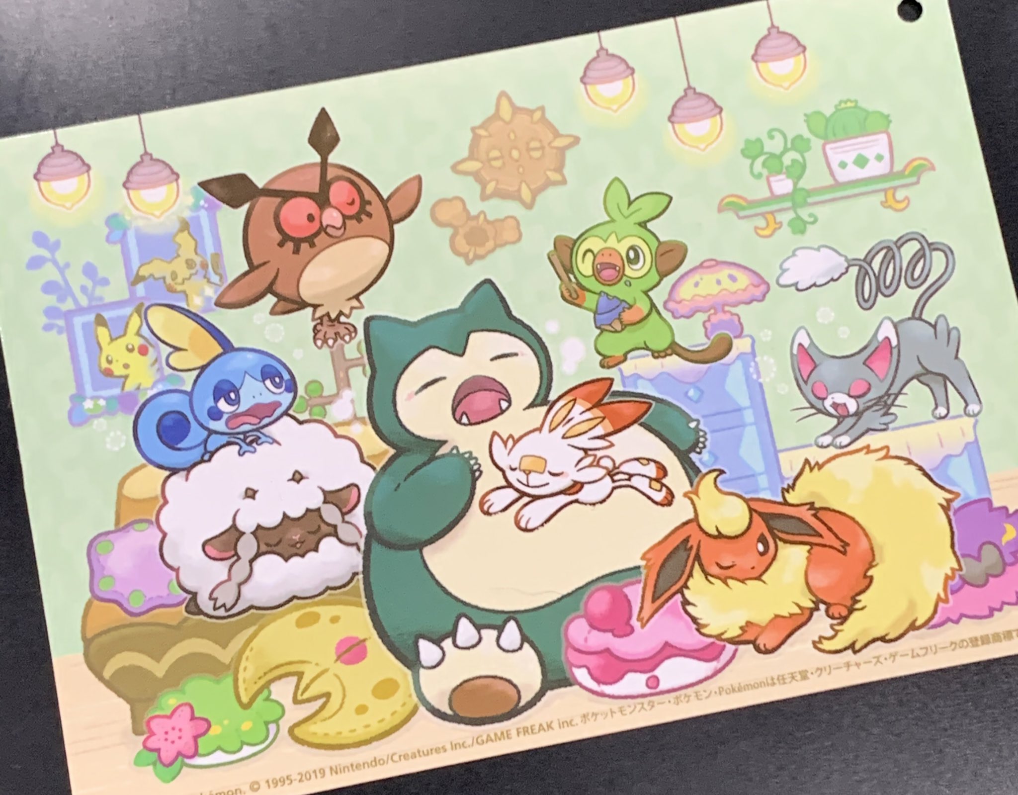 つるたさや Saya Tsuruta そしてグッズ カビゴンのあくび これも近しいイメージで作っています ポケモンモチーフの家具や雑貨と わたしが過去描いたグッズシリーズの小ネタも盛り沢山になってます