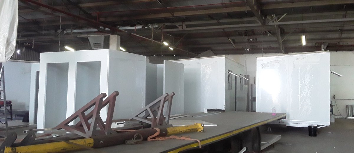 KotiTrailers's tweet photo. Week-13 2020
#COVID19 #Quarantine ROOMS and Ablution facilities
#shutdownsouthafrica #LockdownSA #ShutDownsa #CoronavirusInSA #cyrilramaphosa
#Covid19SA #COVID19SouthAfrica
Leverage the BEST #KotiTrailers
Enquiries on:
e-mail; kotitrailers@gmail.com
Cell; 0836238584 & WhatsApp https://t.co/evTcyoZN42
