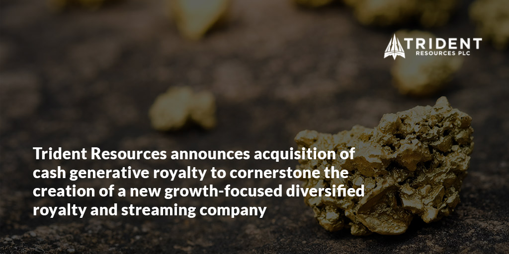 TridentPlc's tweet image. #TRR today announces the AU$7m acquisition of a cash generative #royalty, a change of strategy to create a new growth-focused, diversified #mining royalty and streaming Company, and a proposed move from LSE Main Market to trading on #AIM
bit.ly/3ahLyMX