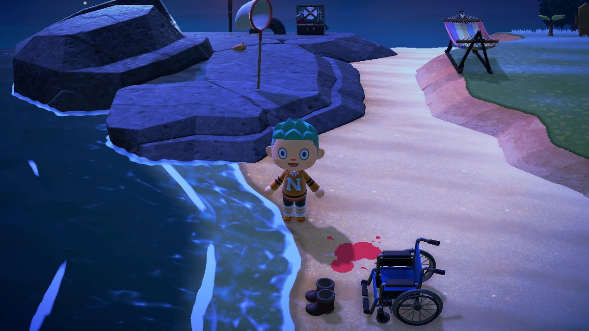 Rero9876's tweet photo. @iBlali @NintendoDE Das ist zwar nicht von mir erstellt, aber zwischen mir und meiner Schwester ist es ein Meme, weil sie mich mal als Kind an einem Bordstein mal ausversehen aus dem Rollstuhl auf die Straße geschubst hat und das Bild erinnert uns daran😂😅 https://t.co/mpiEZZxMpk