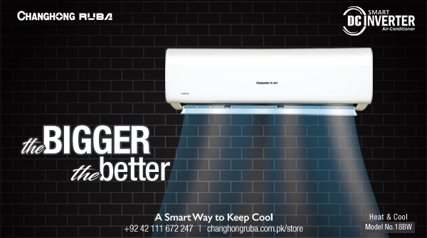 Changhongruba's tweet photo. The bigger the indoor, the bigger the air throw. So enjoy more cool environment with our #SmartDcInverter.
Shop Now: https://t.co/qsbuZ7S6YL
#ChanghongRuba #ChanghongAC #AC #Cooling #Heating #DCInverter #SplitAC #Coolair #LongerThrow #SmartAC #18bw https://t.co/qpDR2teQ26