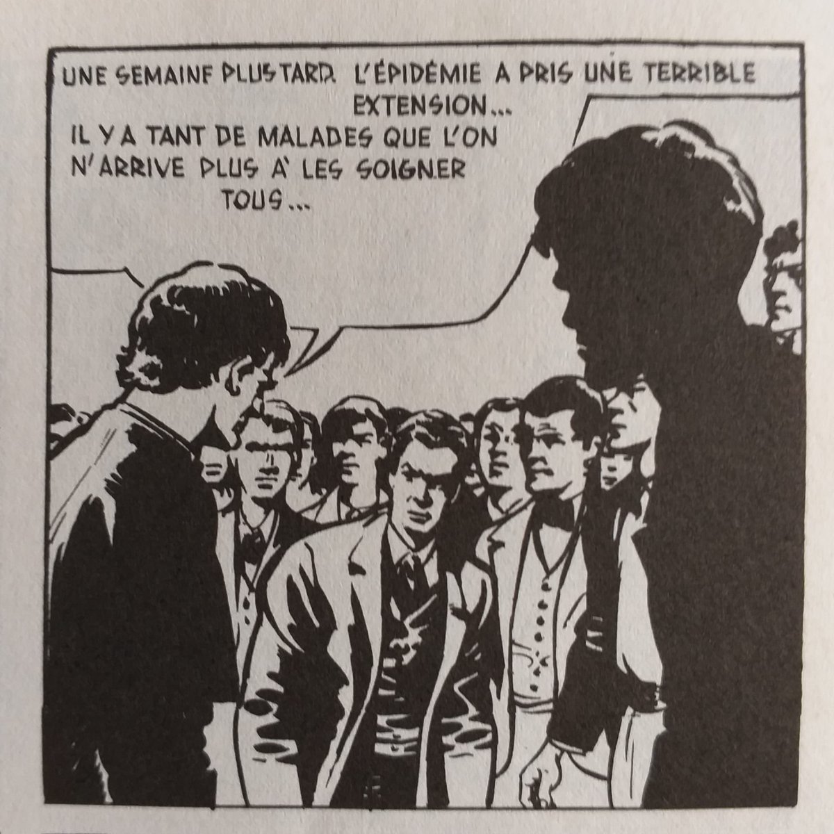 Don Bosco - Jijé, 1950Voilà qui rappellera des souvenirs à plus d’un! Pour nous, c’est la bd dépareillée qu’on a lue et relue chez les grands-parents. #bd  #RESTEZCHEZVOUS    #confinement  #COVID2019  #quarantaine  #Covid_19fr  #CONFINEMENTJOUR9