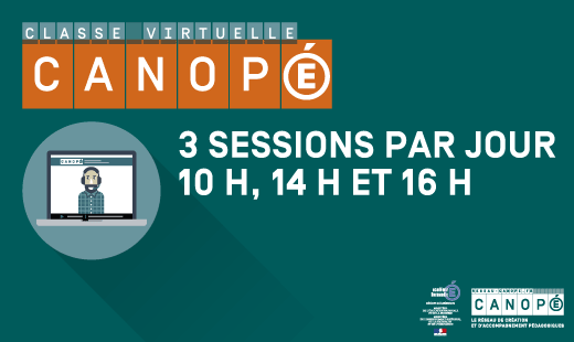 Canope_DTNorm's tweet photo. #ContinuitePedagogique ⎜Le @reseau_canope Normandie en partenariat avec la @DraneNormandie vous propose une série de #classesvirtuelles 💻 Planning sur 👉  https://t.co/bJ22nLkxCE
Nos équipes présenteront des outils pour animer vos cours à distance, conseils pour les parents... https://t.co/MZG7iuLttT