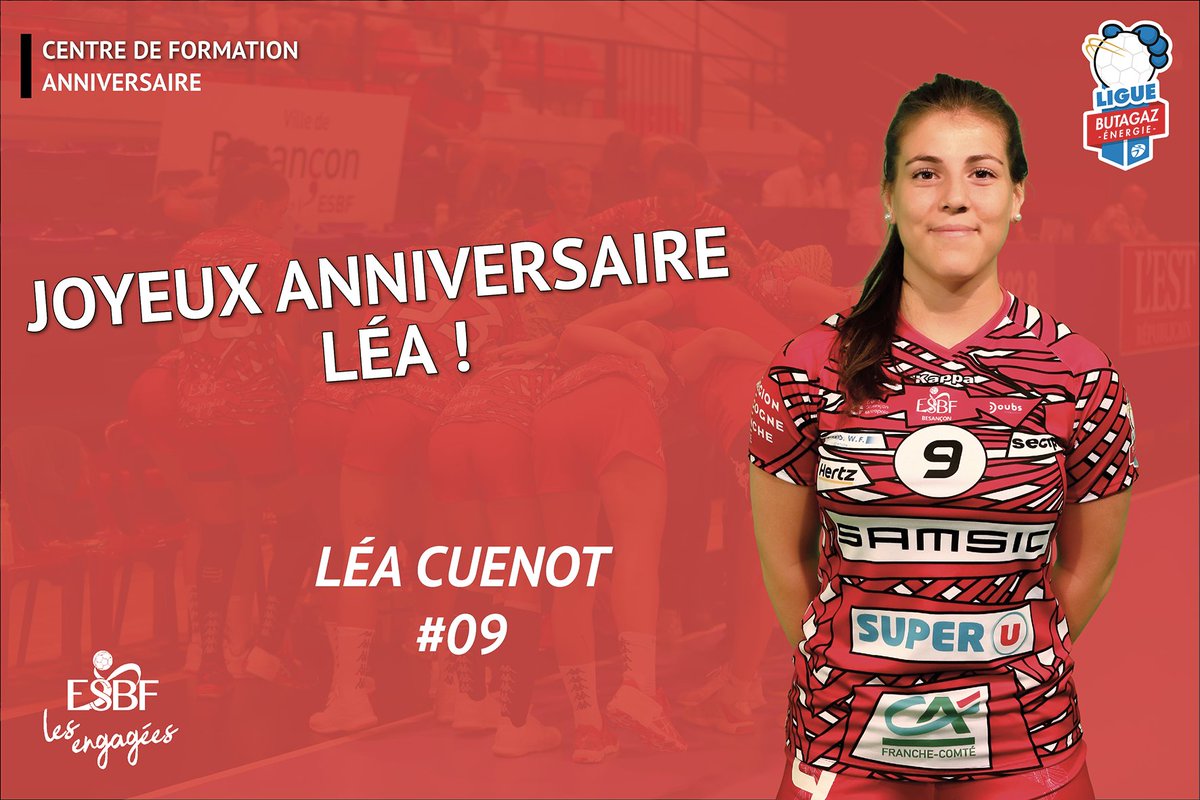 Esbf Handball Anniversaire Petite Pause Dans Notre Tour Des Joueuses Pour Souhaiter En Ce 25 Mars Un Tres Joyeux Anniversaire A Lea Cuenot Membre Du Centre