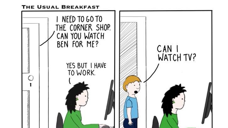 Welcome to the new office politics....  #WFH