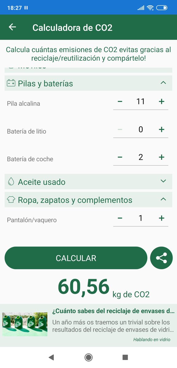 cleanspotapp's tweet photo. @compromisoclima Una buena opción para #YoMeQuedoEnCasa es hacer inventario de los residuos y cosas que ya no necesitamos: pilas, aparatos eléctricos, móviles, bombillas, ropa, etc., y calcular y compartir cuánto CO2 vas a evitar. Y ahora con reconocimiento de residuo 👉 https://t.co/ZStfOJPPiw https://t.co/SzTVz2k6lN