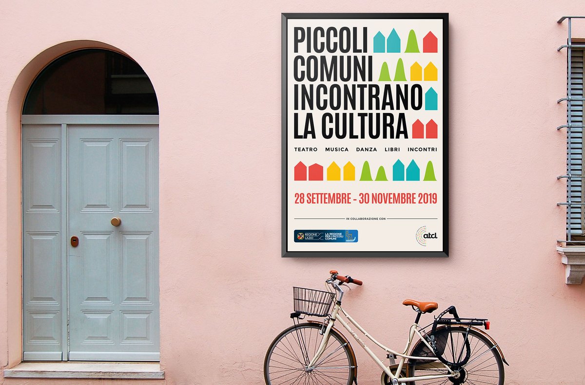 SettoreQ's tweet photo. New visual identity - piccoli comuni incontrano la cultura❤️
#brandidentity #atcllazio #settoreq https://t.co/lClUasQp9U