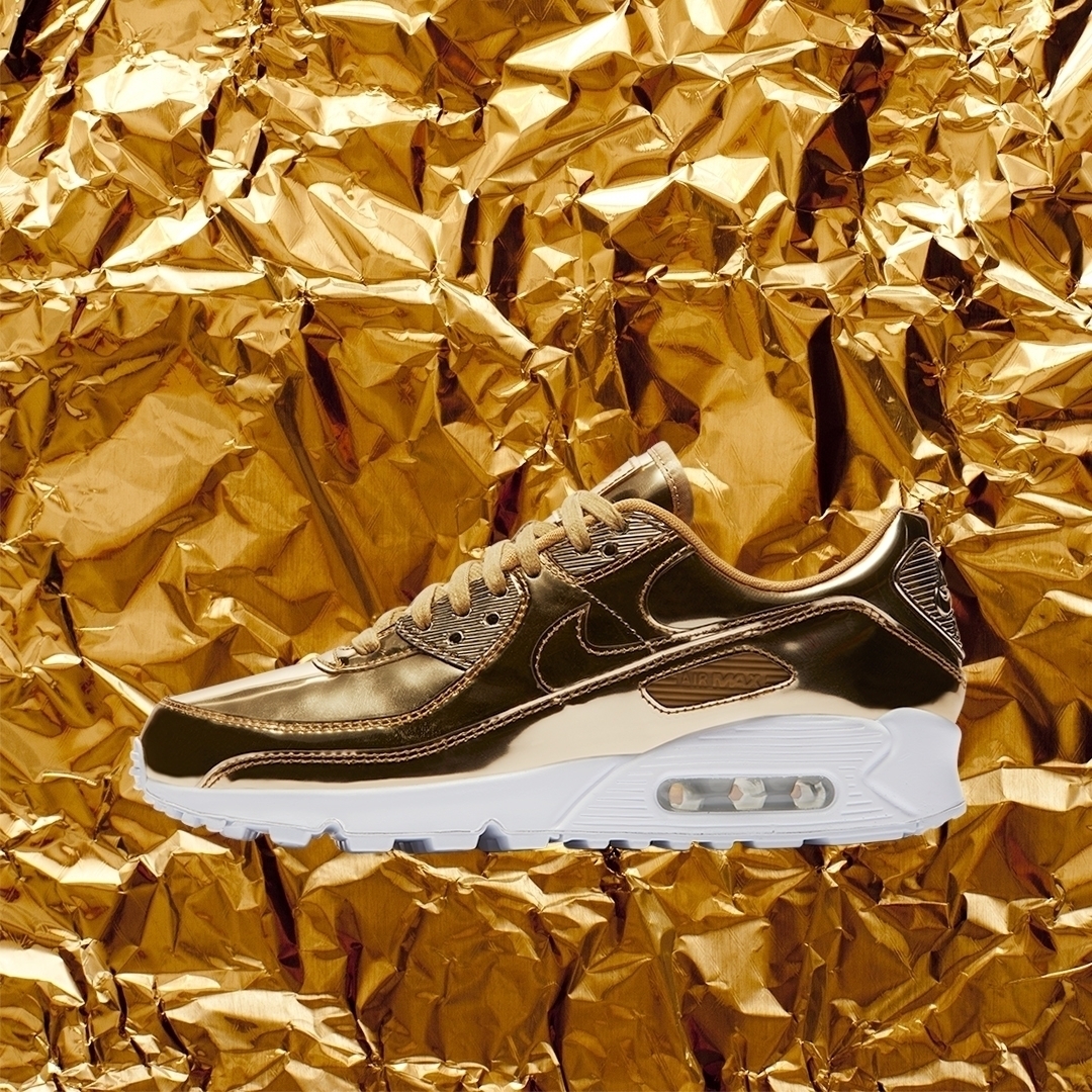 Metallic Bronze Rose Gold Air Max 90 Airmax Nike