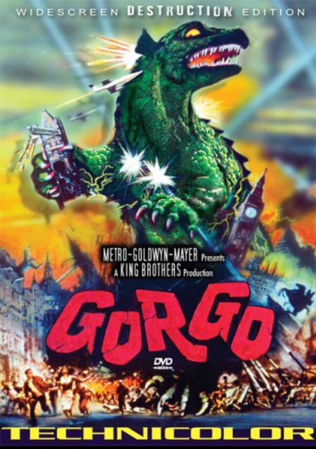 THREAD OF DAILY FILM AND TV RECOMMENDATIONS. Day 4: Gorgo (1961). Available on Amazon Prime.  #quaranstreaming  #whattowatch  #CoronaCrisisUK  #LockdownUK