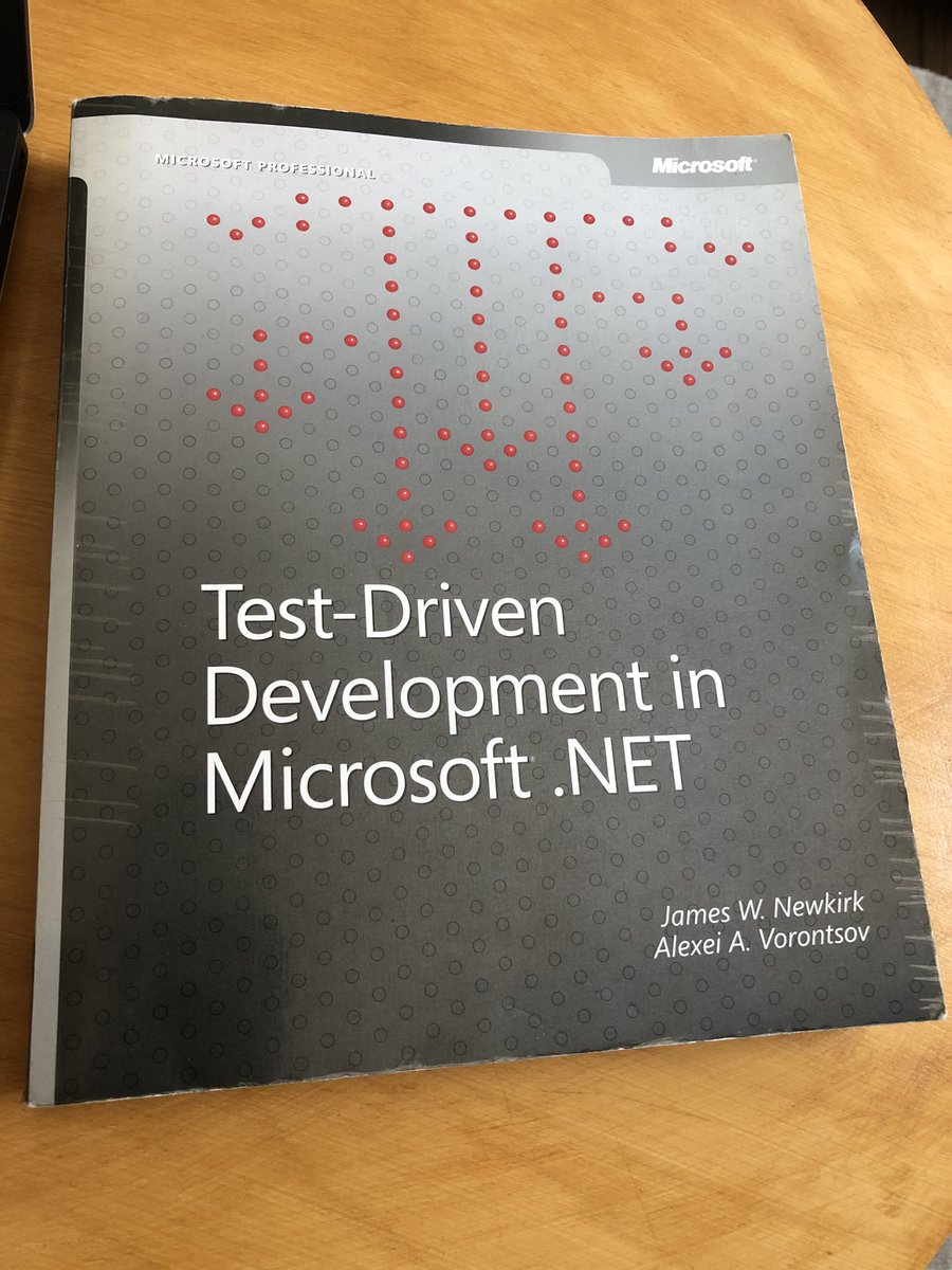 CMateias's tweet photo. Another one that I recommend reading, although some of the technologies used are out of date, the principles are the same. I’ll definitely need to find myself more resources to get through this lockdown...#Dotnet #DotNetCore #TDD #StayAtHomeSaveLives https://t.co/omvxq6PBAm
