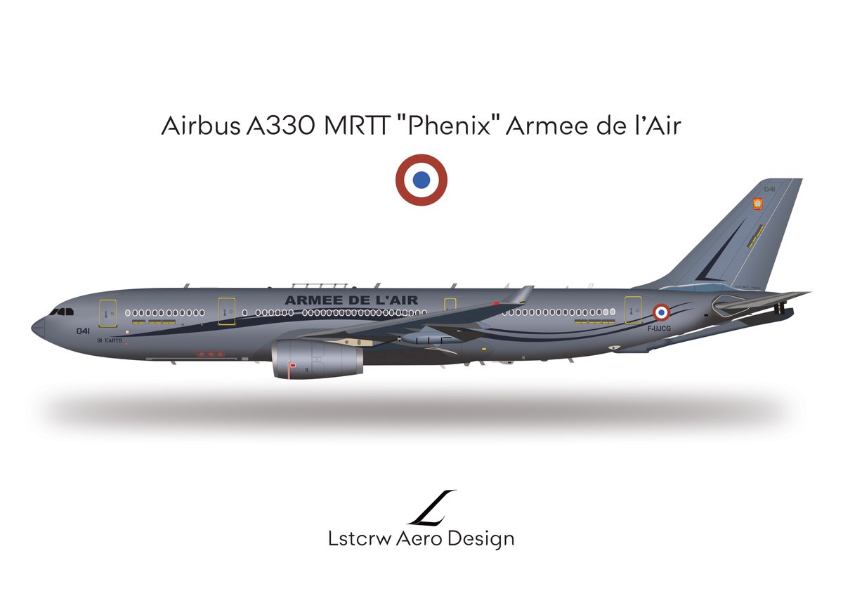 la_livery's tweet photo. A330 MRTT Armée de l'Air, 1/31 Bretagne (EARTS)
Allez on le refait avec la bonne escadre et la correction de longueur (merci @frogspix).
#avgeek https://t.co/ICrw4bhx66