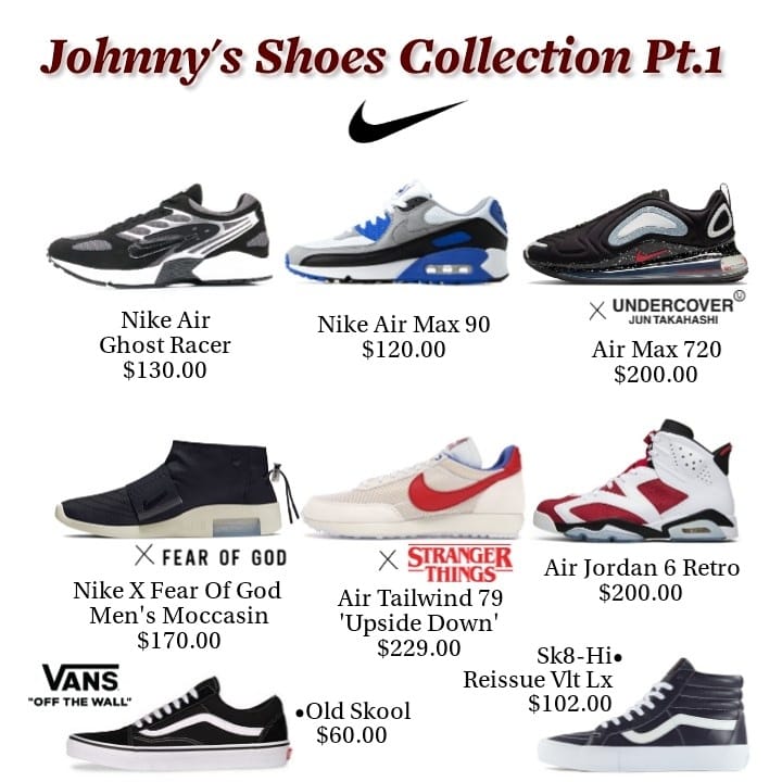 200325 | Johnny's Shoes Collection Pt.1 (HonestlyI missed some