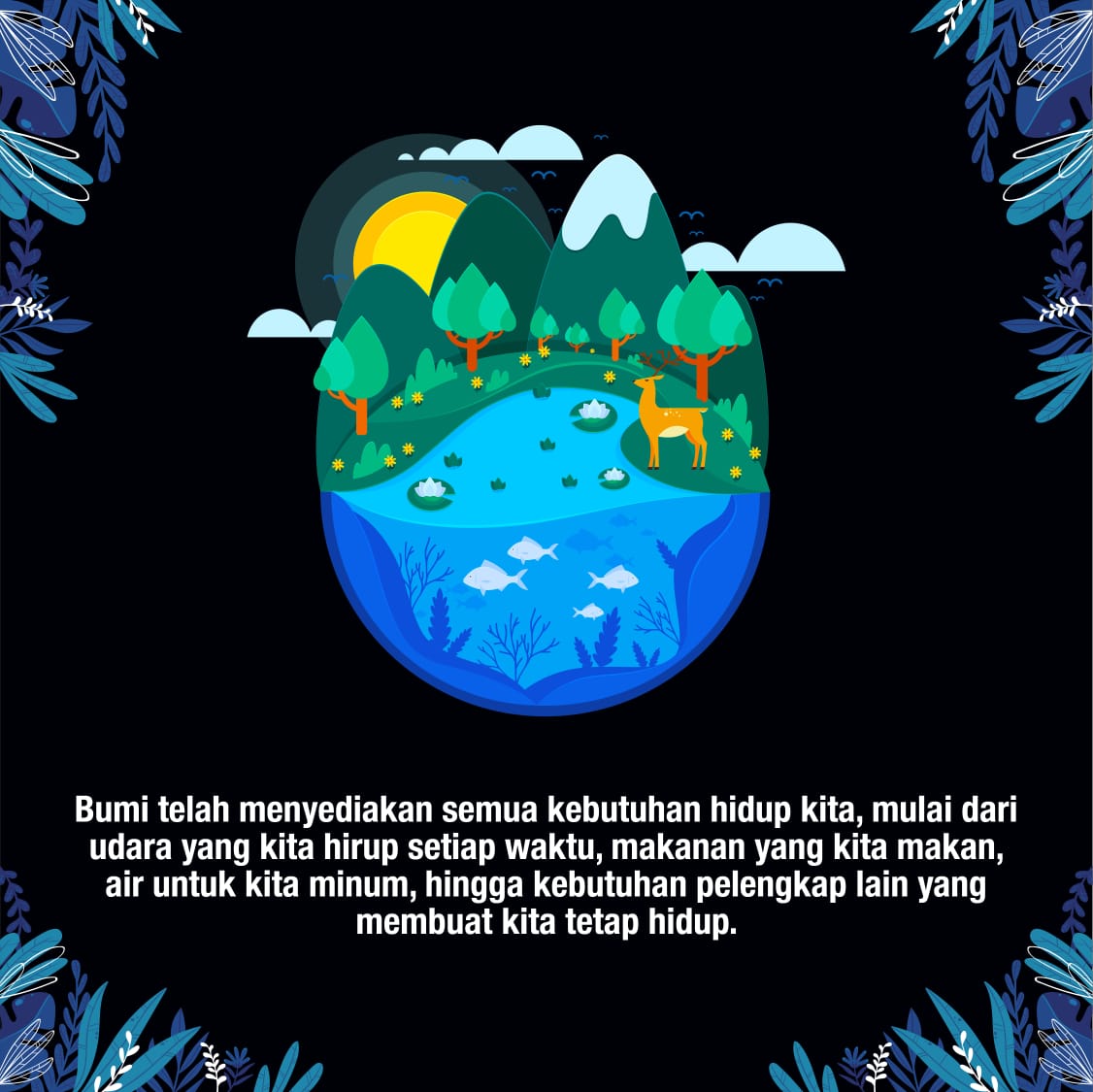Tanpa kita sadari, kita sangat bergantung dengan alam, karena seluruh aspek kehidupan kita ditopang oleh alam. Sayangnya secara tidak sadar, aktivitas kita membuat kerusakan pada alam dan ini mengancam masa depan Bumi dan generasi manusia.

#IniAksiku
#RaiseYourVoiceForNature