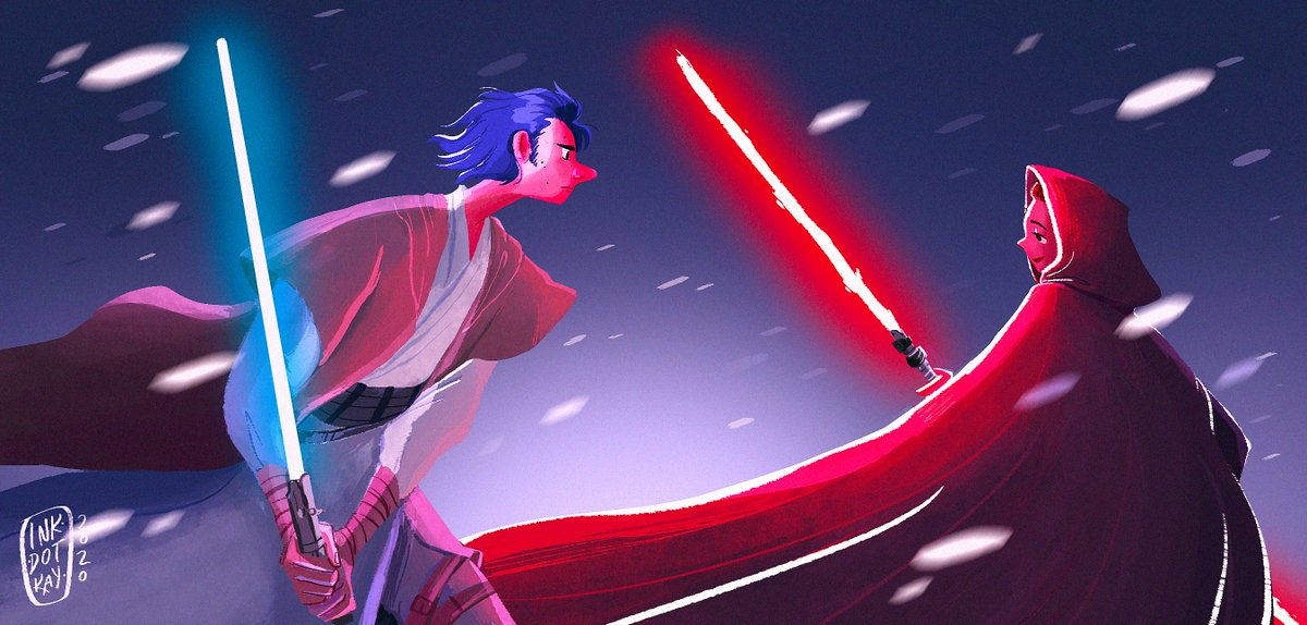 #reylo reverse au 
.
.
.
#ReyLoTH #reylofanart #reyloau #fanart #StarWars #ArtistOnTwitter