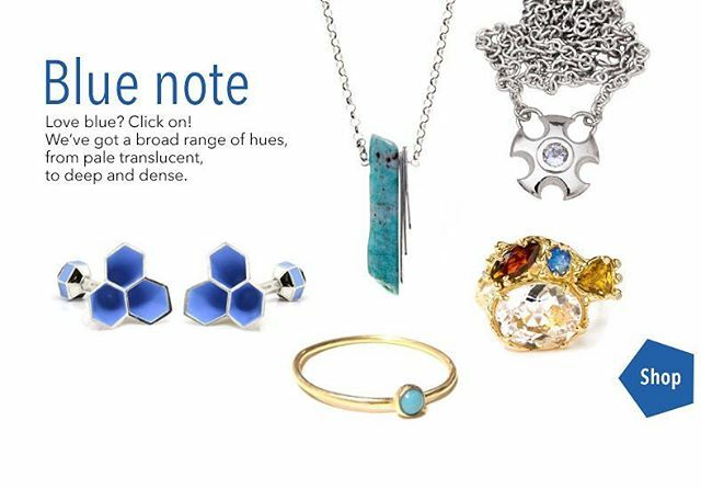Do you 💕 blue too ?
Have a look at our blue note edit and get tempted 
Link in Profile 
#supportsmallbusiness #bluenote #jedeco #jewellerydesigners #london #neverenoughjewels #shopfromhome #staysafe #stayathome #contemporaryjewellery #shopsmall #brit… ift.tt/2WOmk4y