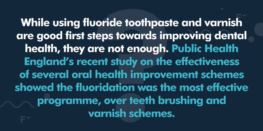 Is toothpaste and #fluoride varnish not enough?