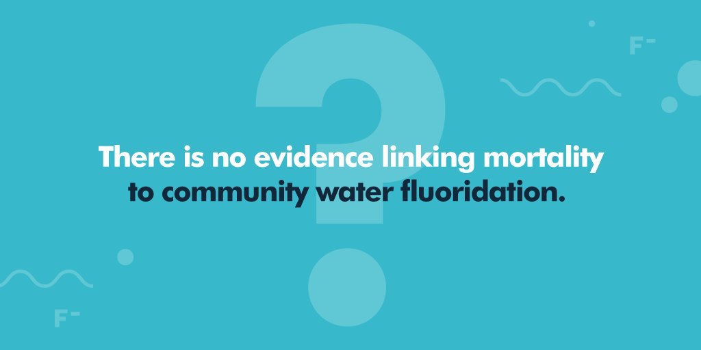 Has #Fluoridation been shown to increase mortality?