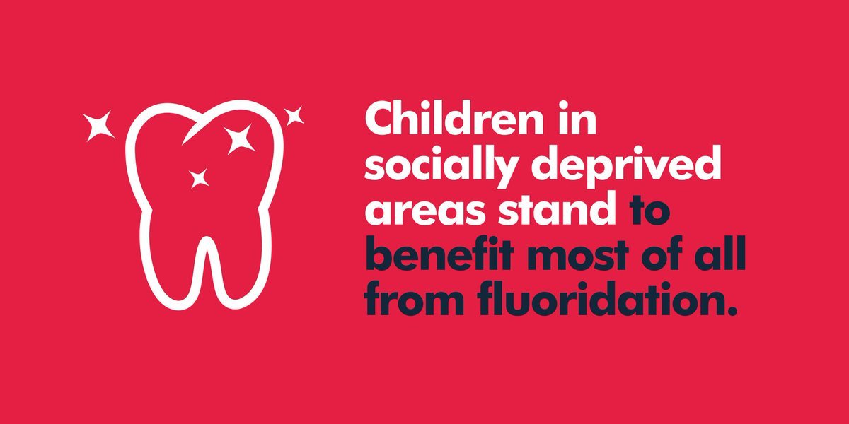 In poorer areas of #Hull, tooth decay for 5 year olds is up to 16.8%. A #fluoridation scheme could improve their dental health.