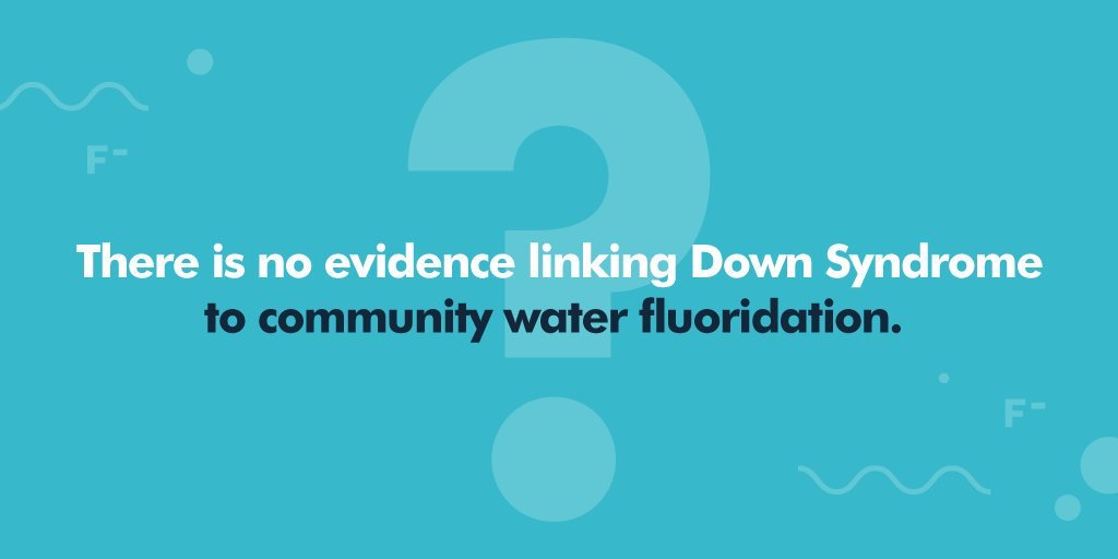 Does #Fluoridation cause Down Syndrome?