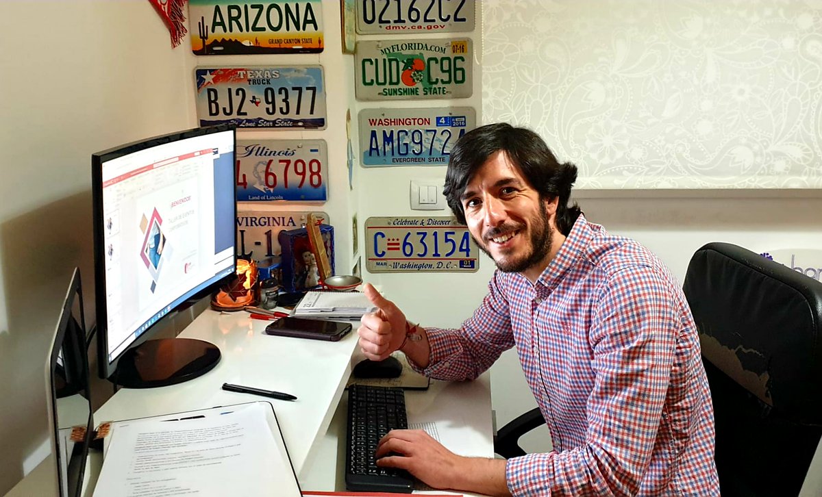 EIP_Madrid's tweet photo. Esta semana ha empezado el T3 y nuestros #profesEIP lo dan todo para ofrecer las mejores clases a los #EIPalumni.
GRACIAS @jtenorioa, Bea, @jsiedom y @HectorProtocolo por dar clases magníficas y por hacerlo sin perder la sonrisa.
#EIPsequedaencasa #yomequedoencasa #orgulloEIP https://t.co/BYCG7SP1Ag