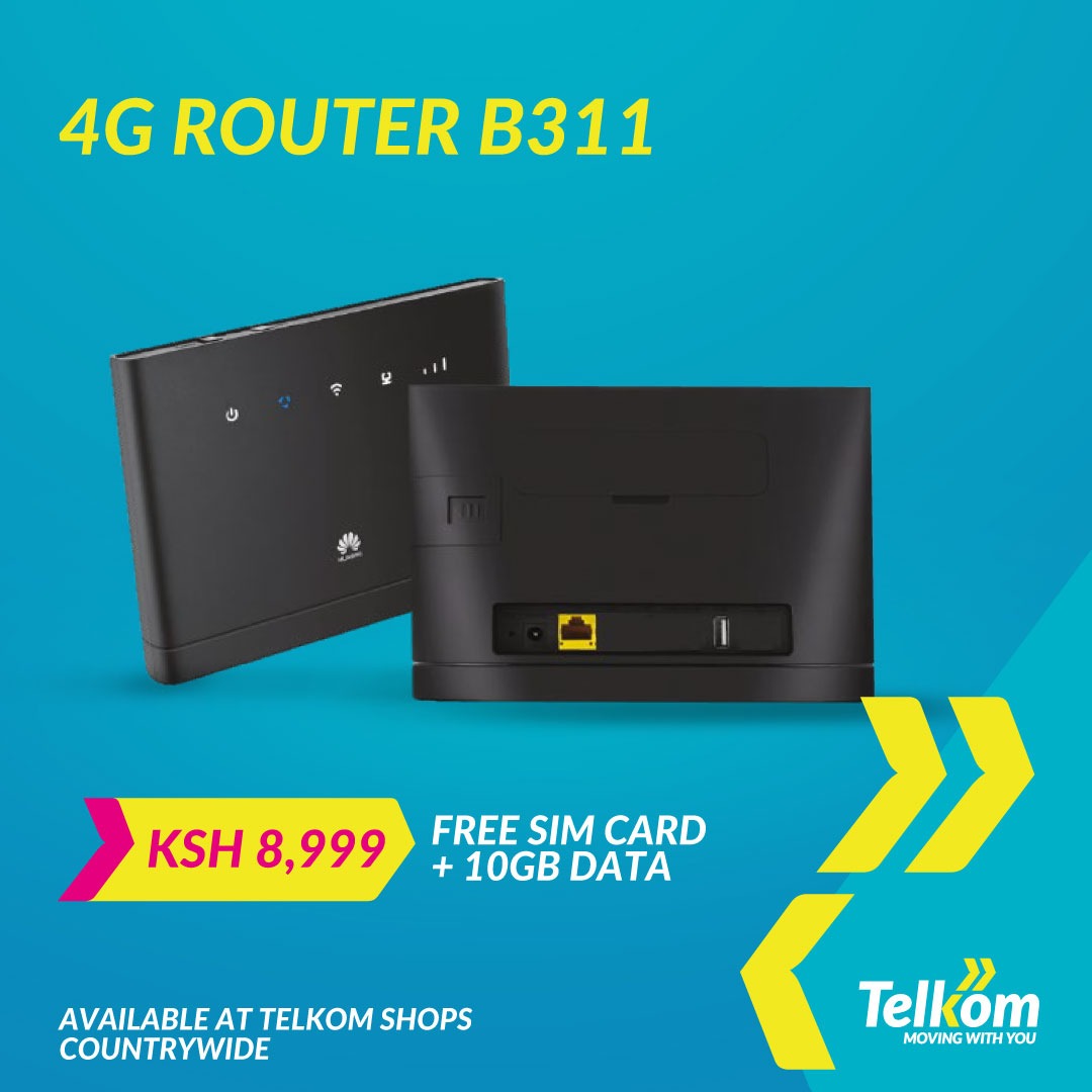 en kreditor hypotese scaring Telkom Kenya on Twitter: "Get work done &amp; keep the family entertained.  For 8,999 bob get a 4G router &amp; enjoy; ✓Speeds of up to 70MBps.  ✓Connection for up to 32 devices.