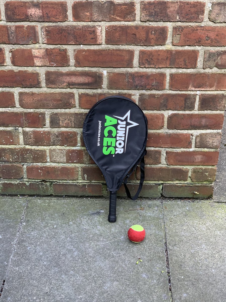 For today’s Stay Home Challenge you need a racket, a ball and a wall. #StayActive #StayHome