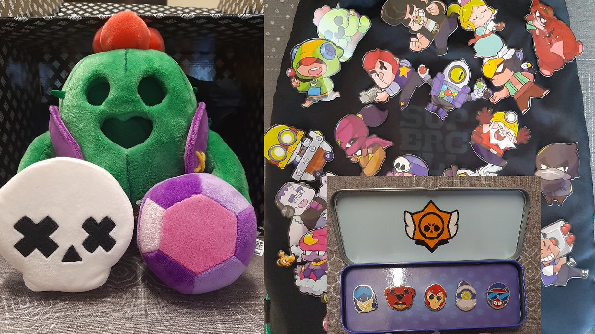 Moneycapital On Twitter Thank You Brawlstars Supercell For The Super Awesome Brawl Stars Merch Gift It Is An Extreme Honor To Be A Content Creator For You Brawlstars Https T Co Gdyrokkm2f - brawl stars merch plush