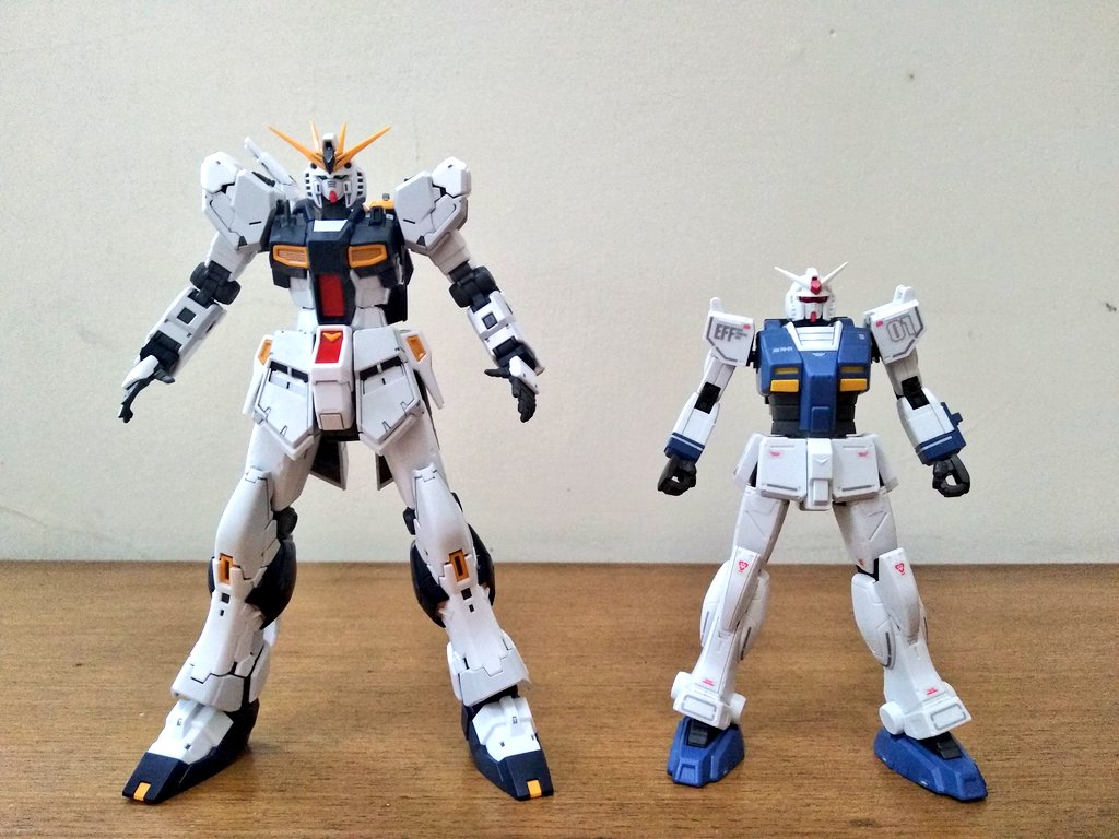 Do You Even Gunpla? on Twitter "Size comparison with a typical sized